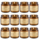 Velas ECLHTLNY set de 12 para ambiente cálido y relajante