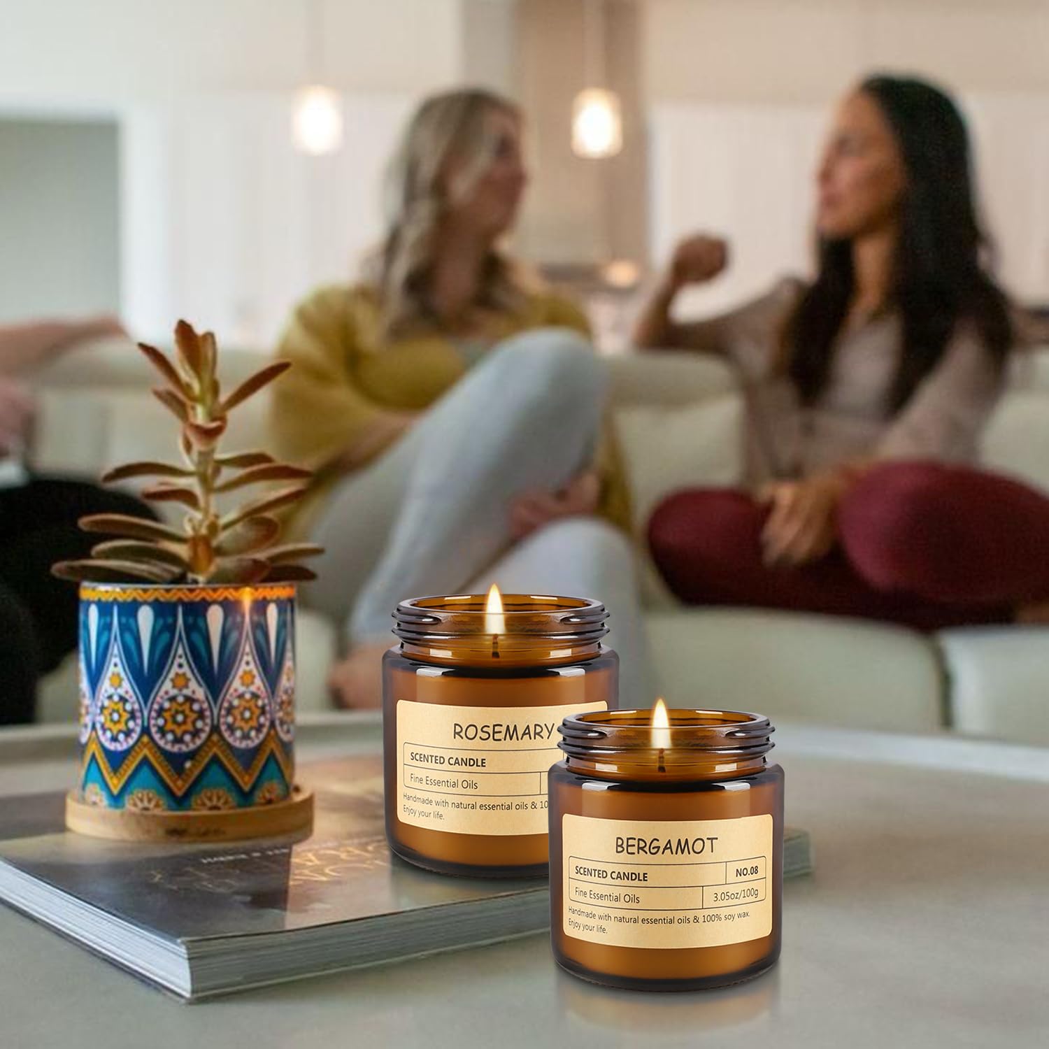 Velas ECLHTLNY uso-regalo-dia-de-las-madres perfecto para agradecer