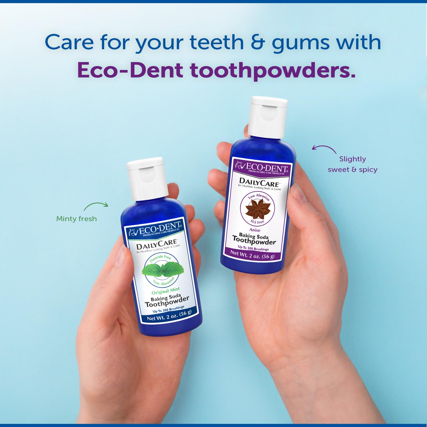 Eco-Dent DailyCare cuidado dental diario para limpieza suave y eficaz