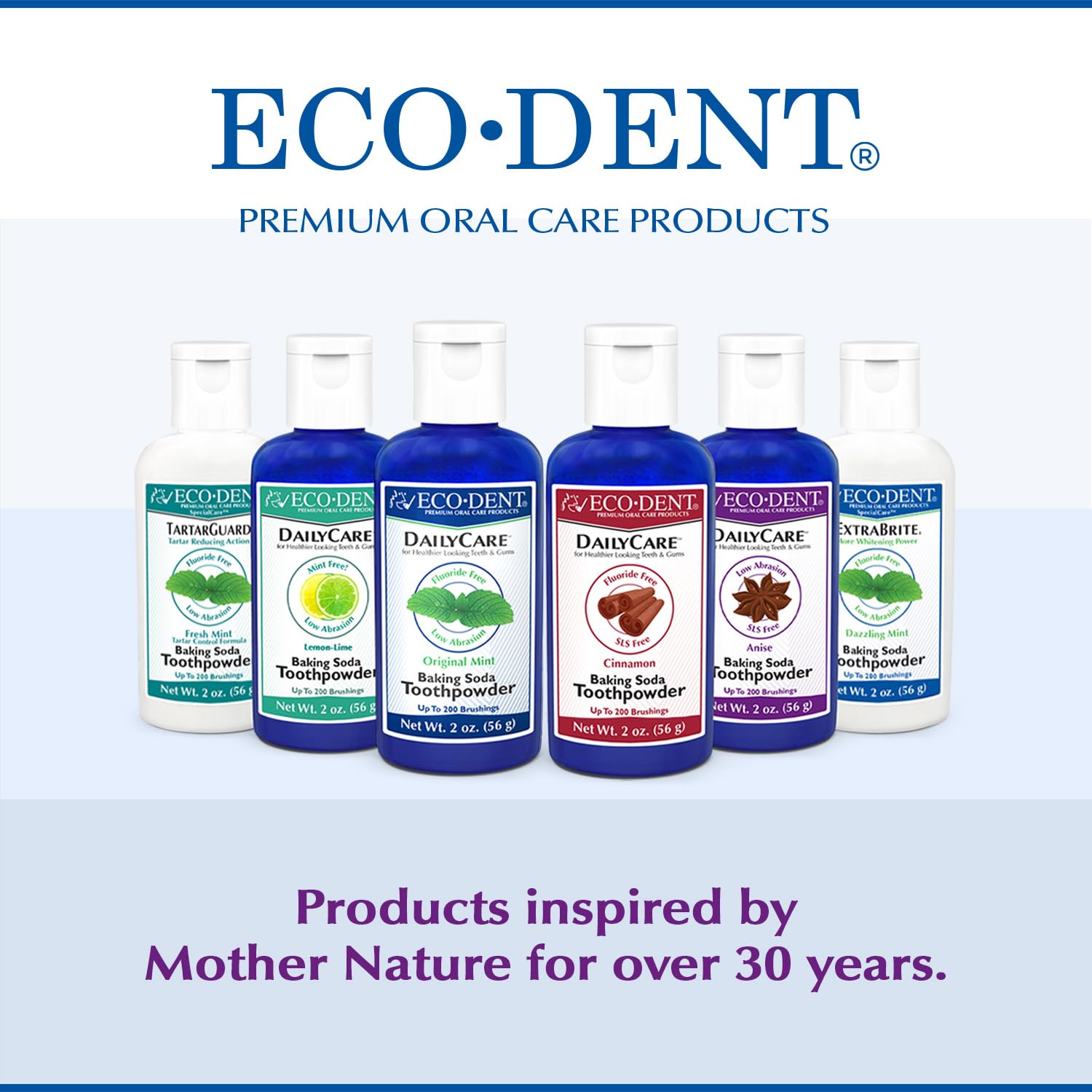 Eco-Dent DailyCare sensación de limpieza duradera y aliento fresco