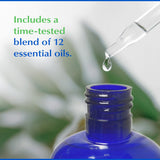 Eco-Dent enjuague bucal sin alcohol, bicarbonato de sodio e ingredientes activos, enfoque natural.