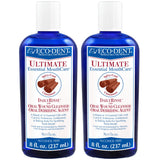 Eco-Dent enjuague bucal sin alcohol con canela, botella 237 ml, frescura prolongada.