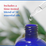 Eco-Dent enjuague bucal sin alcohol con canela, etiqueta destacando ingredientes naturales.