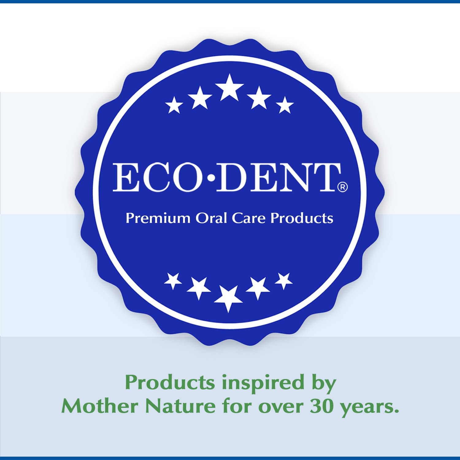 Eco-Dent enjuague bucal sin alcohol, opción vegana libre de crueldad.