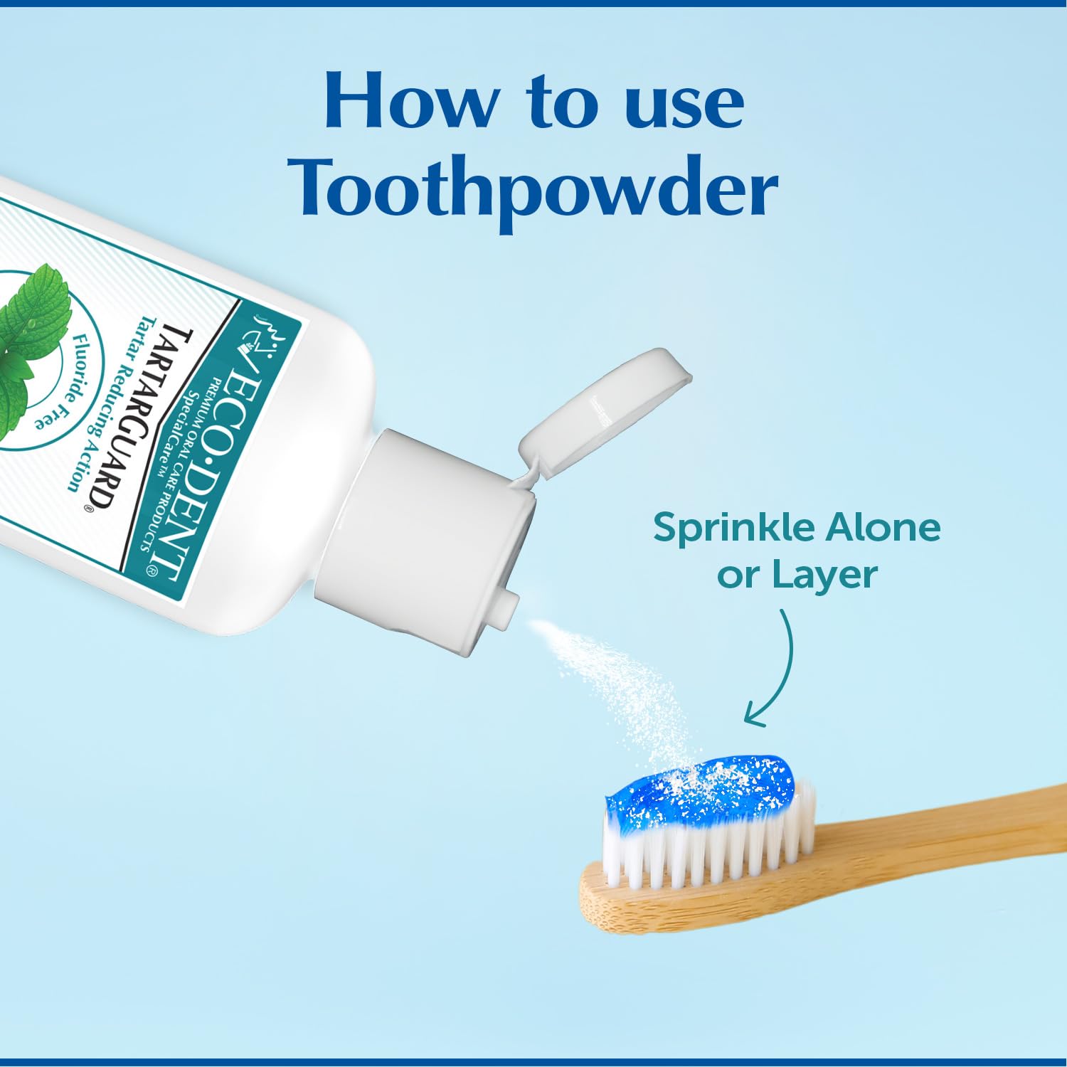 Eco-Dent TartarGuard sin SLS para una experiencia dental suave