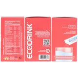 Eco Drink Lily del Desierto, etiqueta nutricional, destaca vitaminas y minerales clave