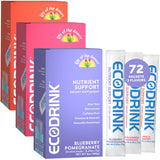 EcoDrink Lily del Desierto, stick arandano granada, hidratación sabrosa sin azúcares añadidos