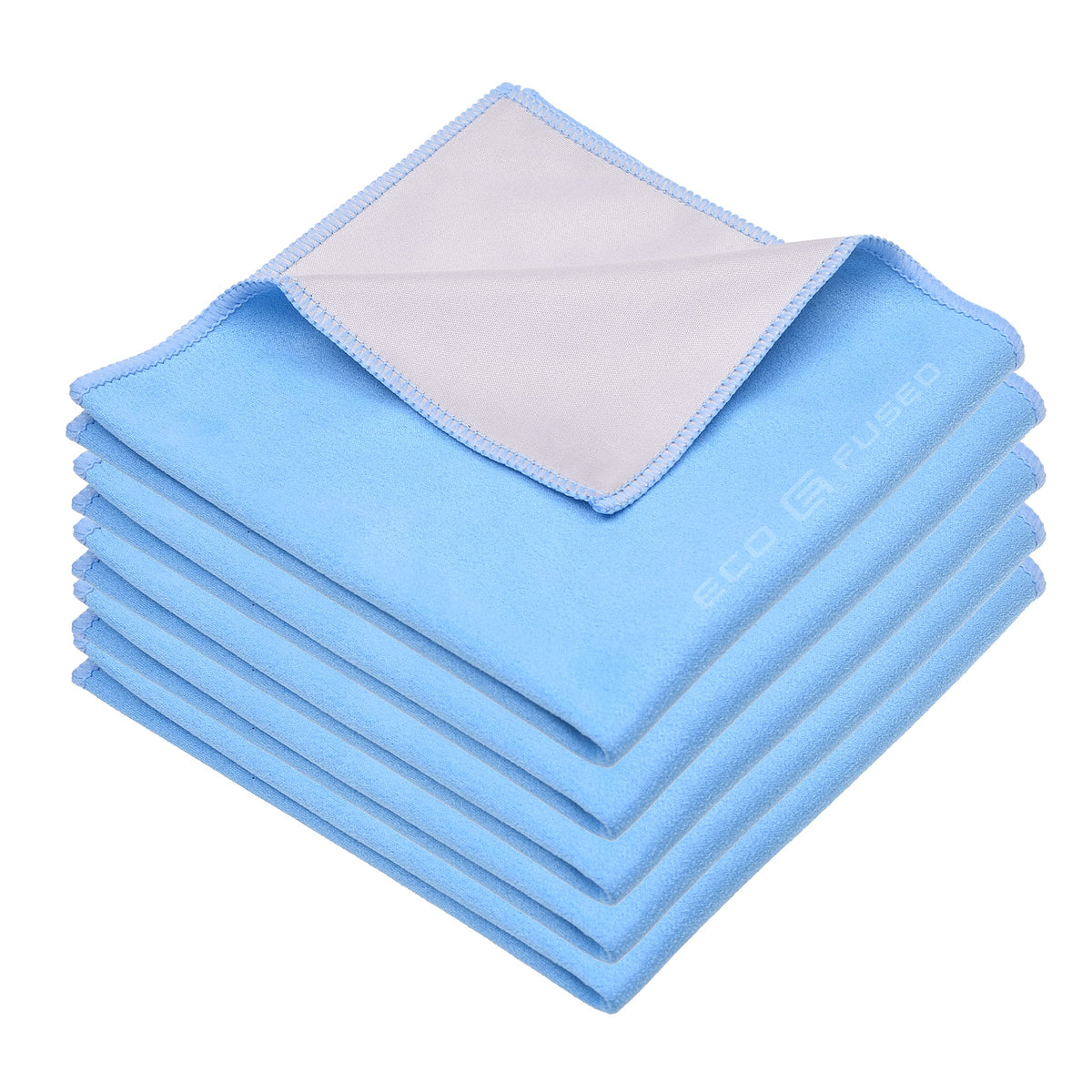 eco-fused paño microfibra xl de doble cara para pantallas sin rayas.