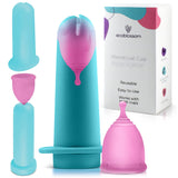 EcoBlossom aplicador menstrual, uso fácil para inserción suave