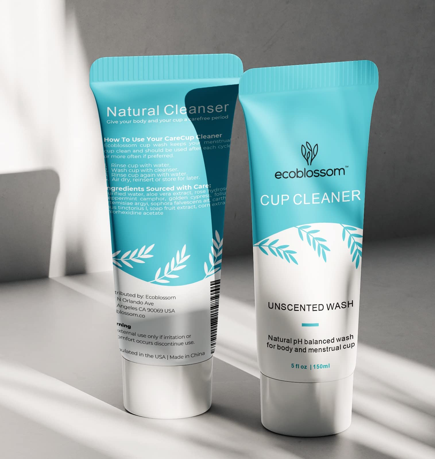 EcoBlossom conjunto cuidado íntimo, conveniencia todo en uno.