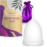 EcoBlossom copa menstrual, silicona médica flexible para uso diario cómodo