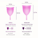 EcoBlossom copa menstrual regular, opción sostenible frente a desechables
