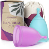 EcoBlossom copa menstrual reutilizable pequeña, ideal para uso diario y ahorro.