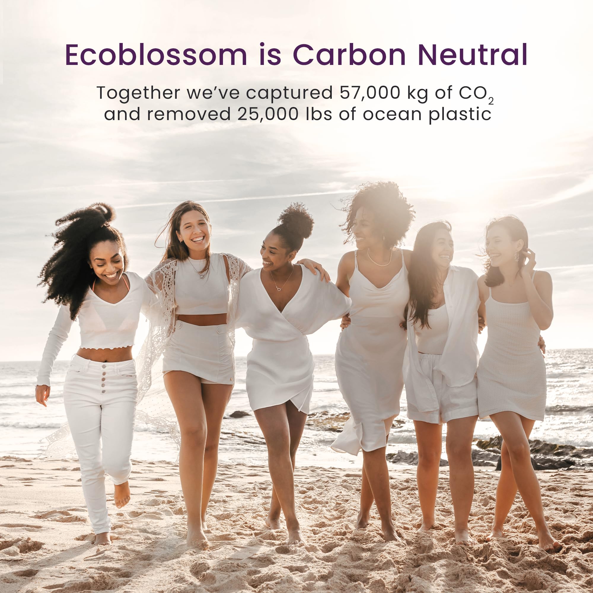 Opción ecológica de EcoBlossom frente a desechables para higiene femenina.