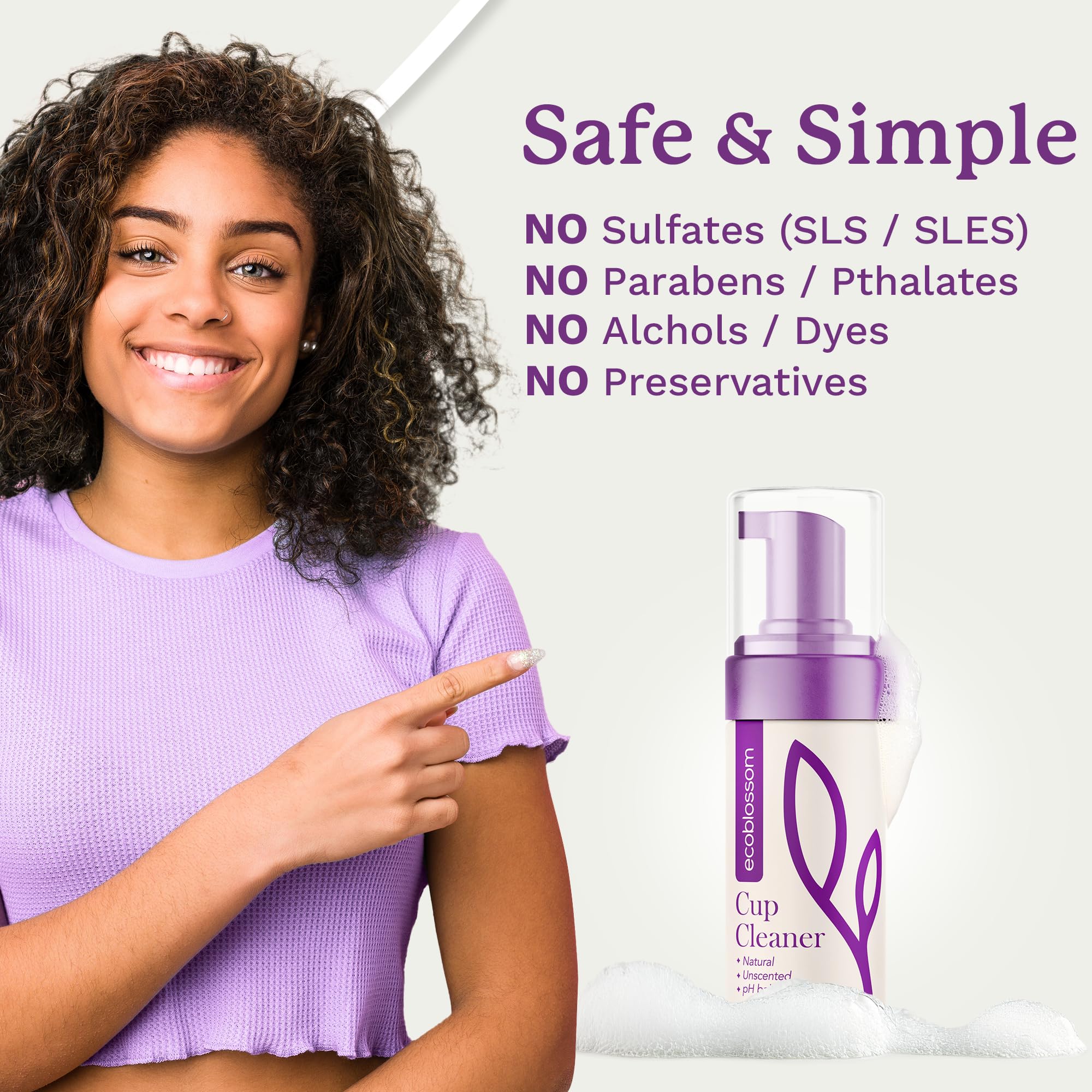 EcoBlossom empaque con instrucciones claras