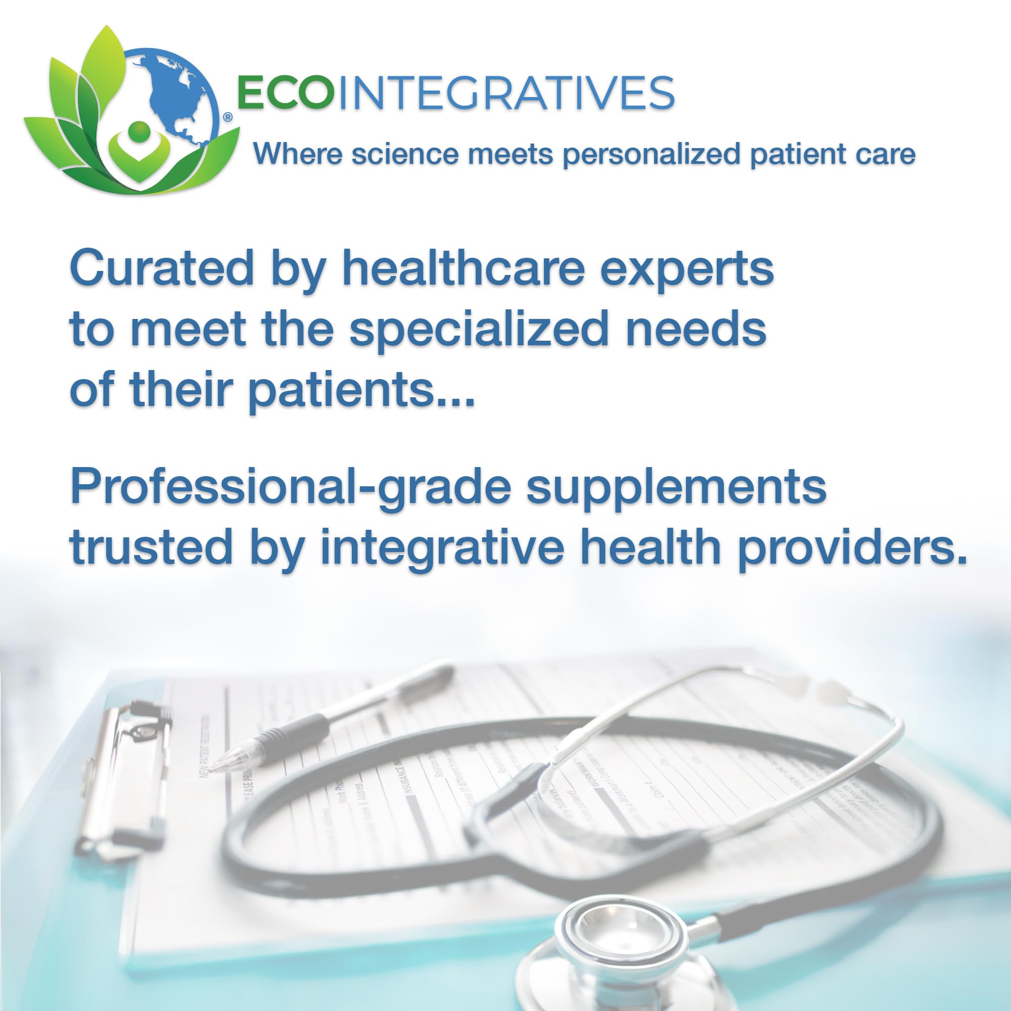 EcoIntegratives Stress B Complex frasco y blister, conveniente para uso diario.