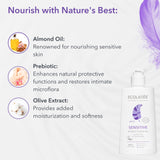 ECOLATIÈR prebiótico que ayuda a mantener la microflora íntima de forma natural.