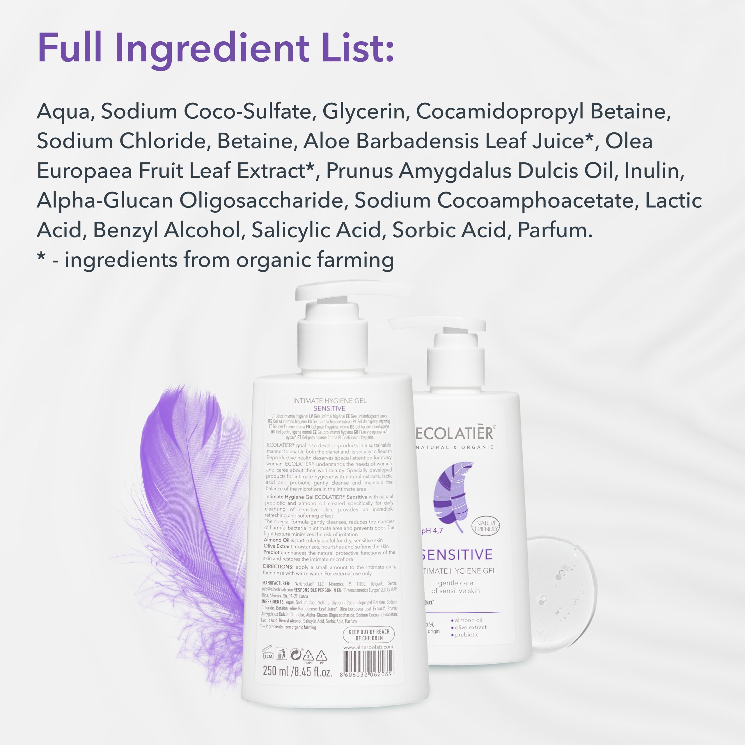 ECOLATIÈR producto vegano certificado, libre de crueldad.