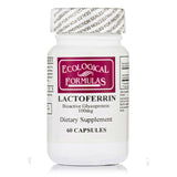 Ecological Formulas Lactoferrina 100 mg, botella, apoyo digestivo potencial.