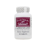 Caprystatin de Ecological Formulas, tabletas de 100 mg, conveniente empaque de 90 tabletas para uso diario.