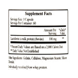 Ecological Formulas Lactoferrina 100 mg, cápsulas, soporte inmunitario posible.