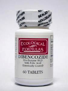 Ecological Formulas, tableta de Dibencozide B12 1000 mcg para energía diaria