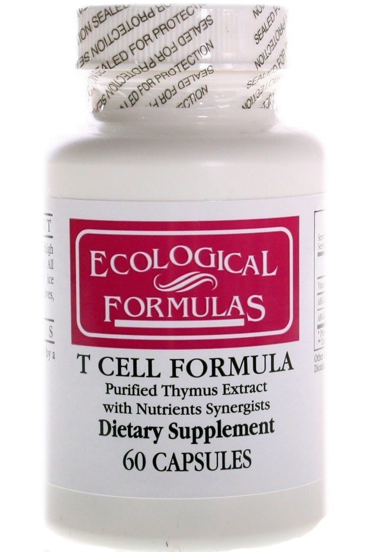 Ecological Formulas Fórmula de Células T, cápsulas para uso diario.