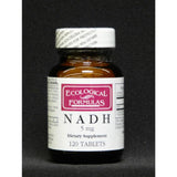 Ecological Formulas NADH Tableta 5 mg, apoyo al metabolismo energético y vitalidad diaria.