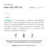 EcoDigest EcoNugenics: minerales zinc y cromo para metabolismo y defensa digestiva.