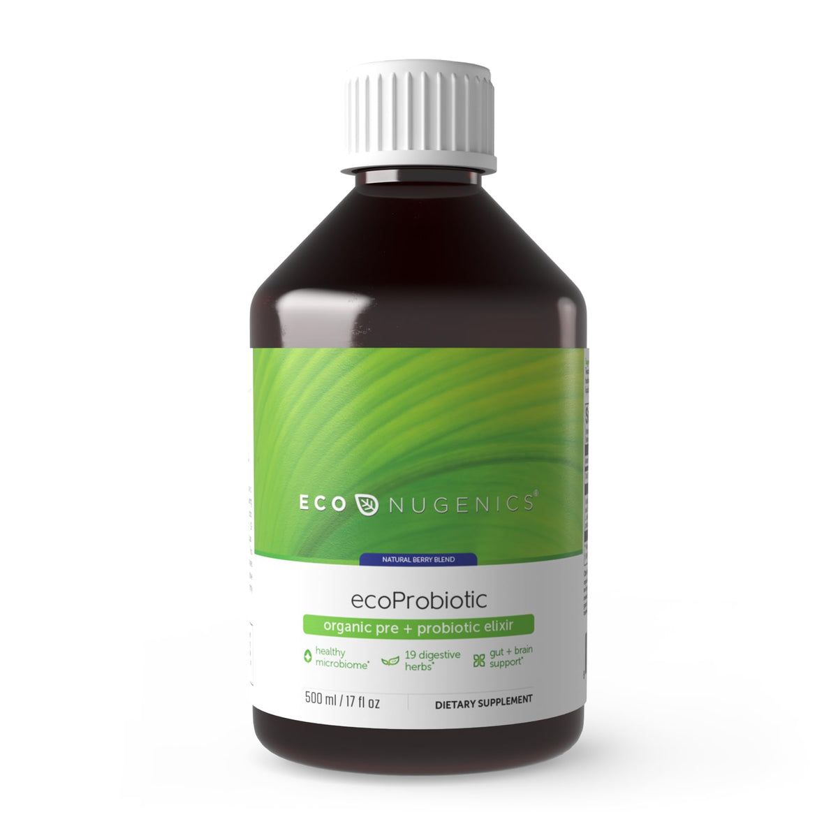 EcoNugenics EcoProbiotic botella para verter que favorece la salud digestiva