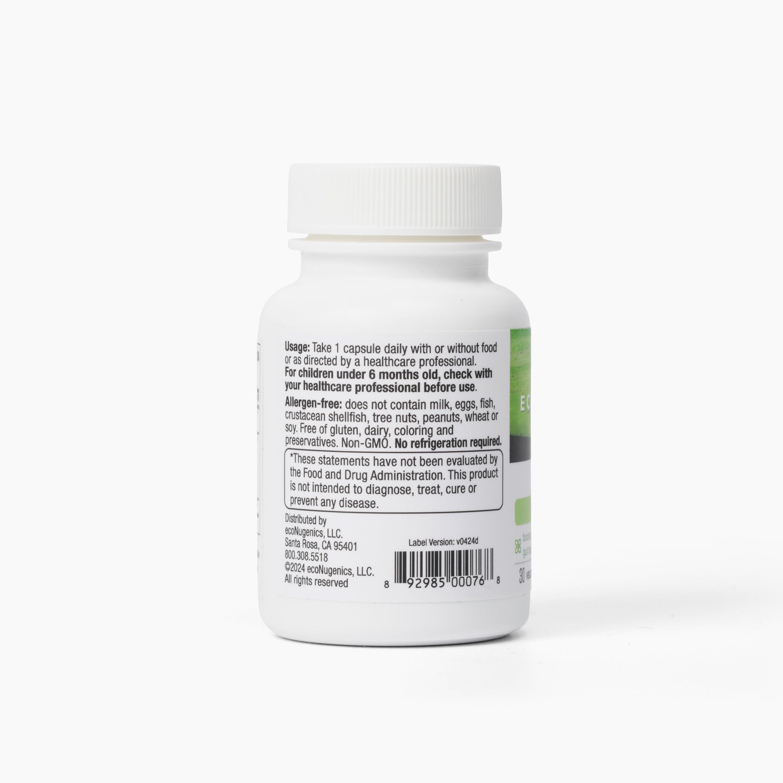 EcoNugenics PowerBiotic: efecto digestivo potencial para confort intestinal