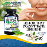 ecostream Naturals Omega3 - cápsulas fáciles de tragar para ingesta diaria de omega-3