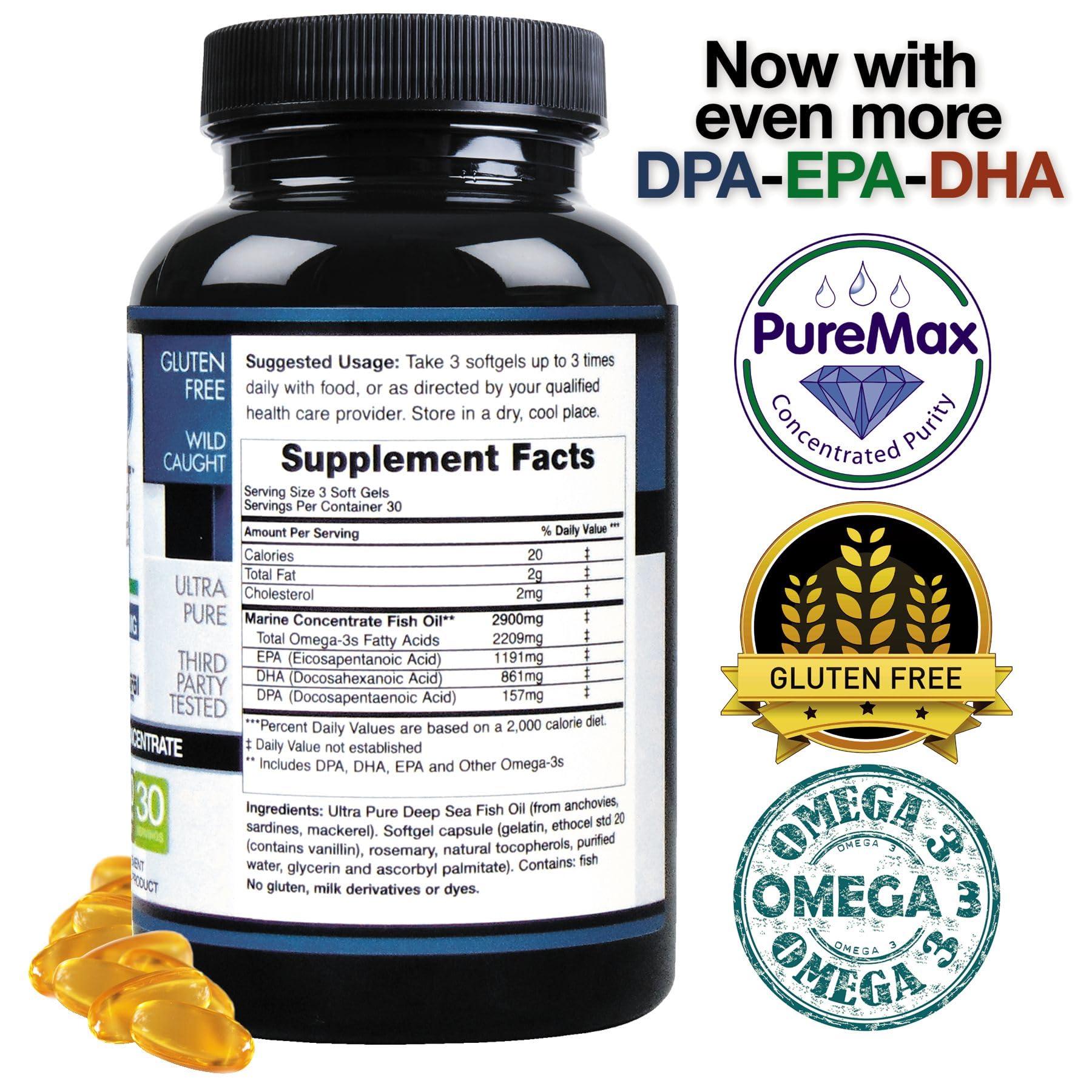 ecostream Naturals Omega3 - envase sin regusto para consumo diario