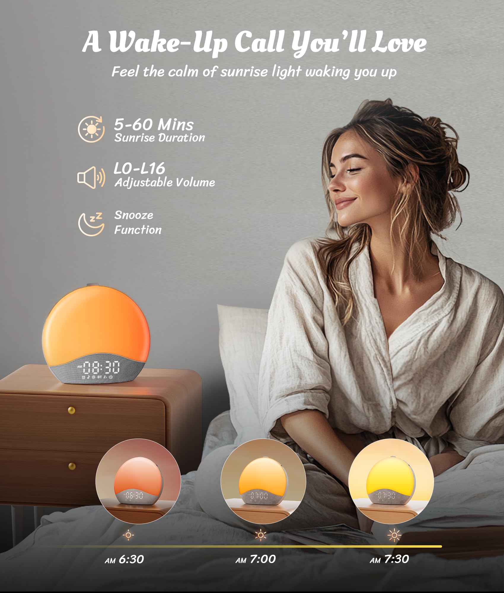 ecozy ajuste-rapido: configuración en segundos para una rutina de despertar simple