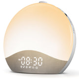 ecozy amanecer-despertador-luz: inicio suave con luz de amanecer para despertar con calma