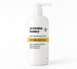 Eczema Honey, botella de ducha para piel sensible y suave limpieza.