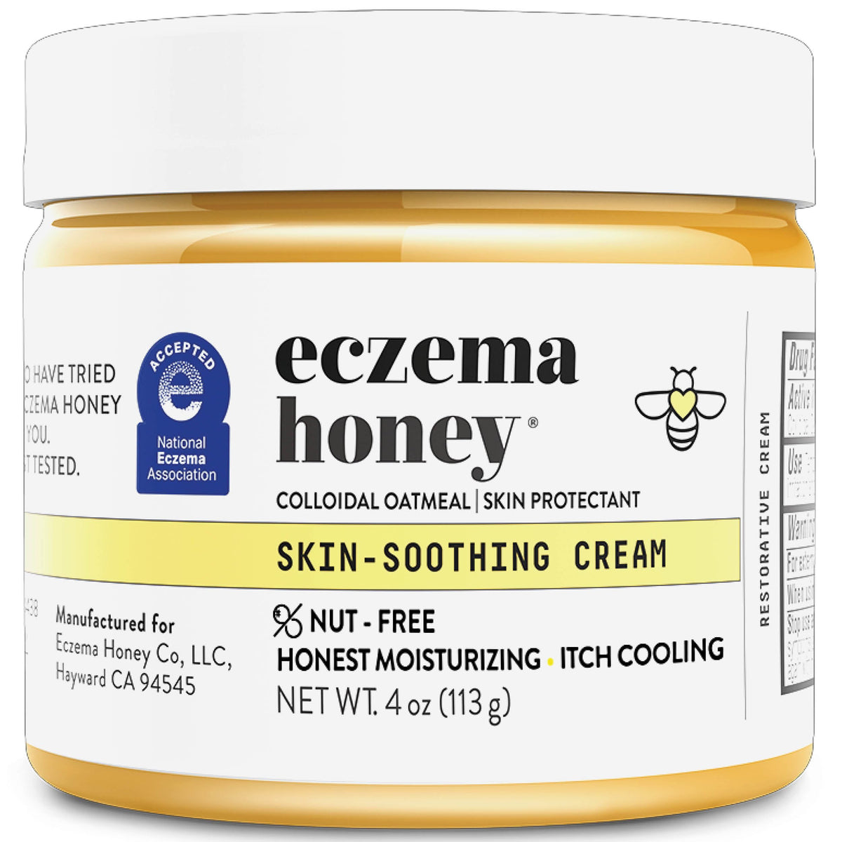 ECZEMA HONEY en envase original, hidratación suave para piel sensible.