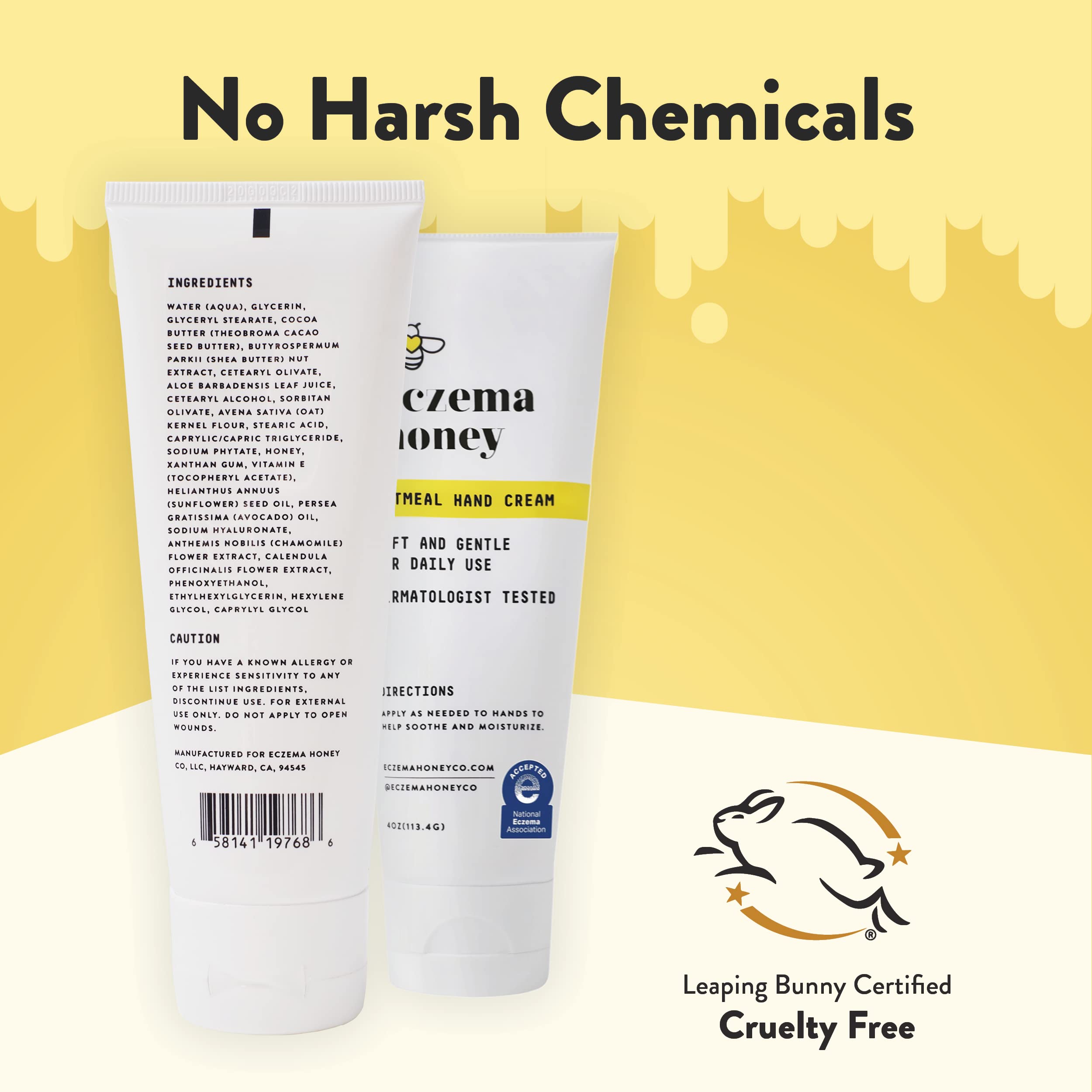 ECZEMA HONEY cuidado-piel suave para piel sensible.