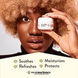 ECZEMA HONEY: envase libre de parabenos y fragancias, certificado Leaping Bunny para piel sensible