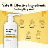 Eczema Honey, espuma suave que deja la piel calmada tras la ducha.