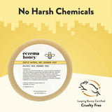 Aplicación diaria sin irritación; apto para toda la familia ECZEMA HONEY.