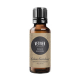 Edens Garden Vetiver en frasco de 30 ml, ideal para aromaterapia suave.