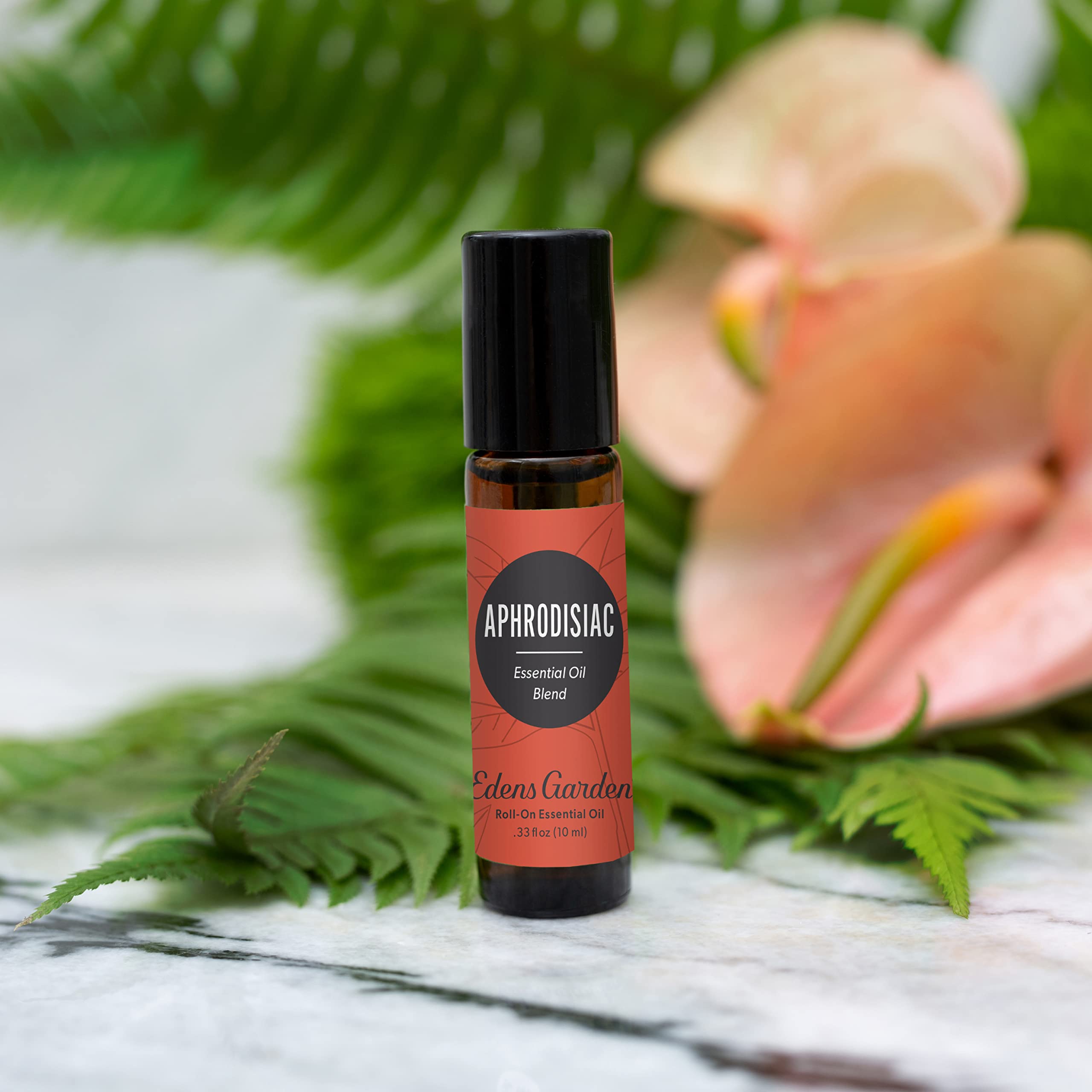Edens Garden Afrodisiaco Roll-On, uso en el pulso para un impulso sensorial.