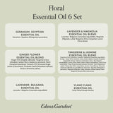 Edens Garden Mezcla Flor-Jengibre: experiencia aromática para spa en casa.