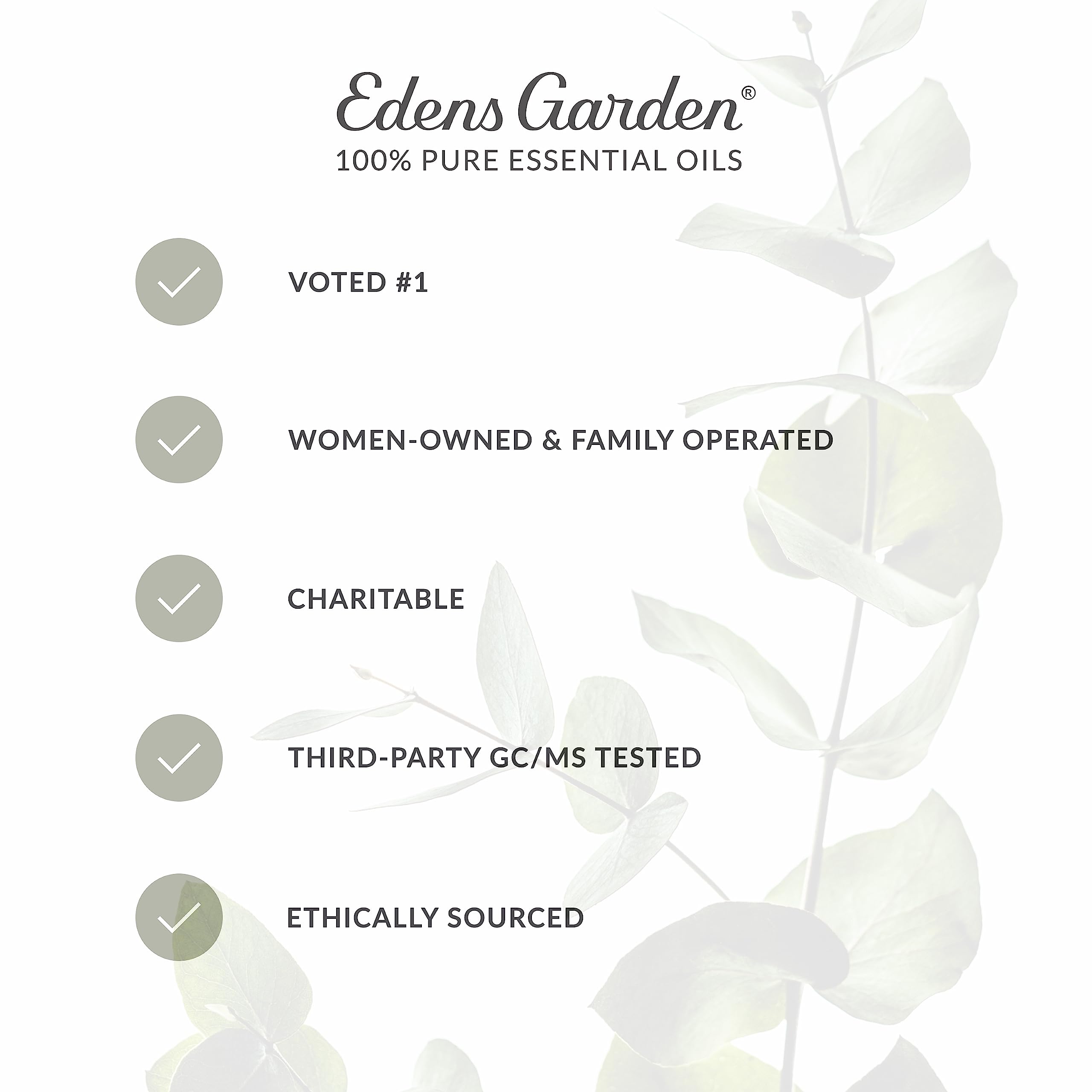 Edens Garden Mezcla Mandarina-Jazmín: combinación cítrica y floral para difusor.