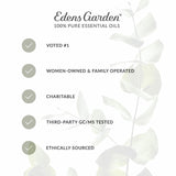 Edens Garden Mezcla Mandarina-Jazmín: combinación cítrica y floral para difusor.