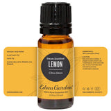 Edens Garden aceite esencial limón, aroma cítrico perfecto para despertar sentidos.