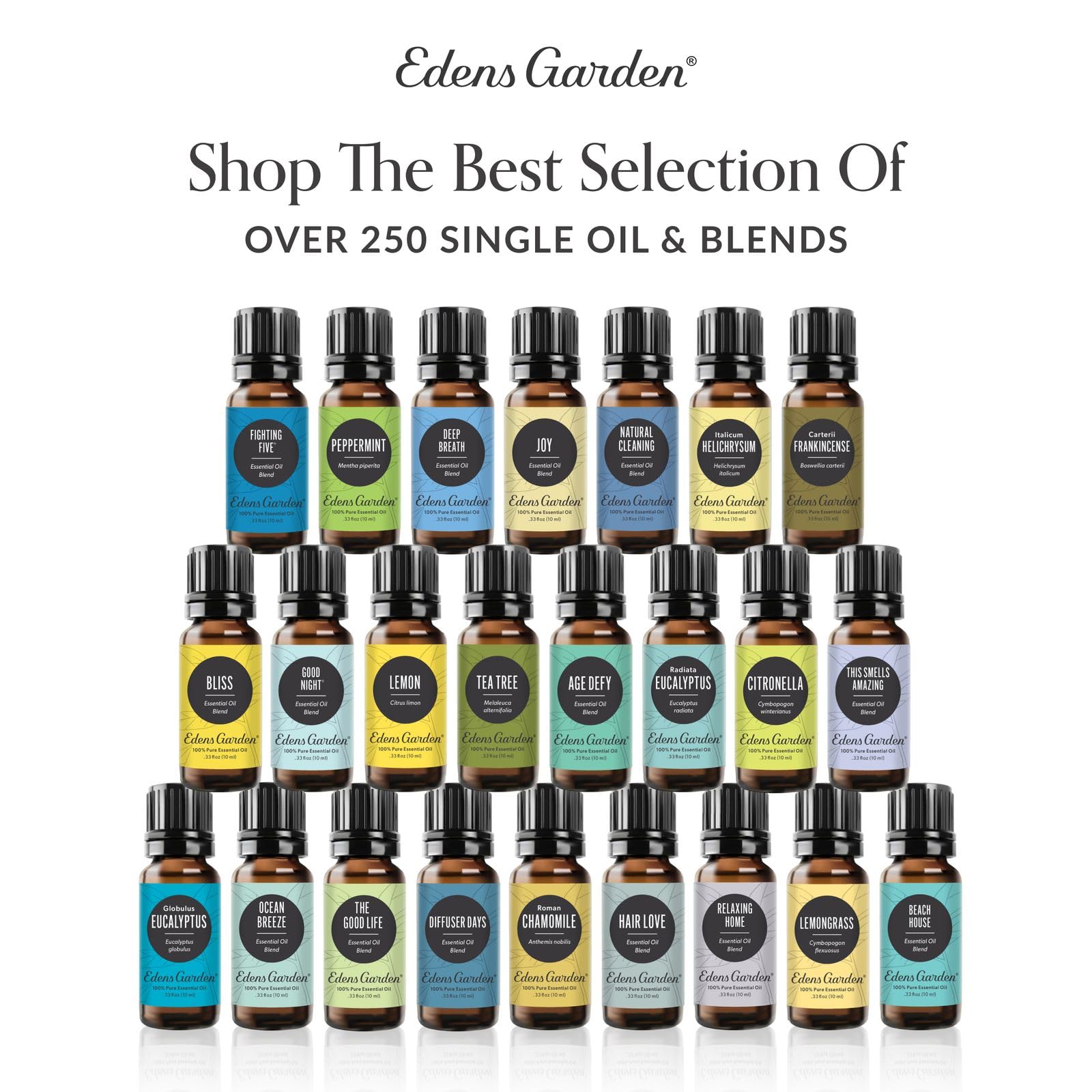 Edens Garden Mezcla Guisante Dulce en empaque listo para regalo aromático.