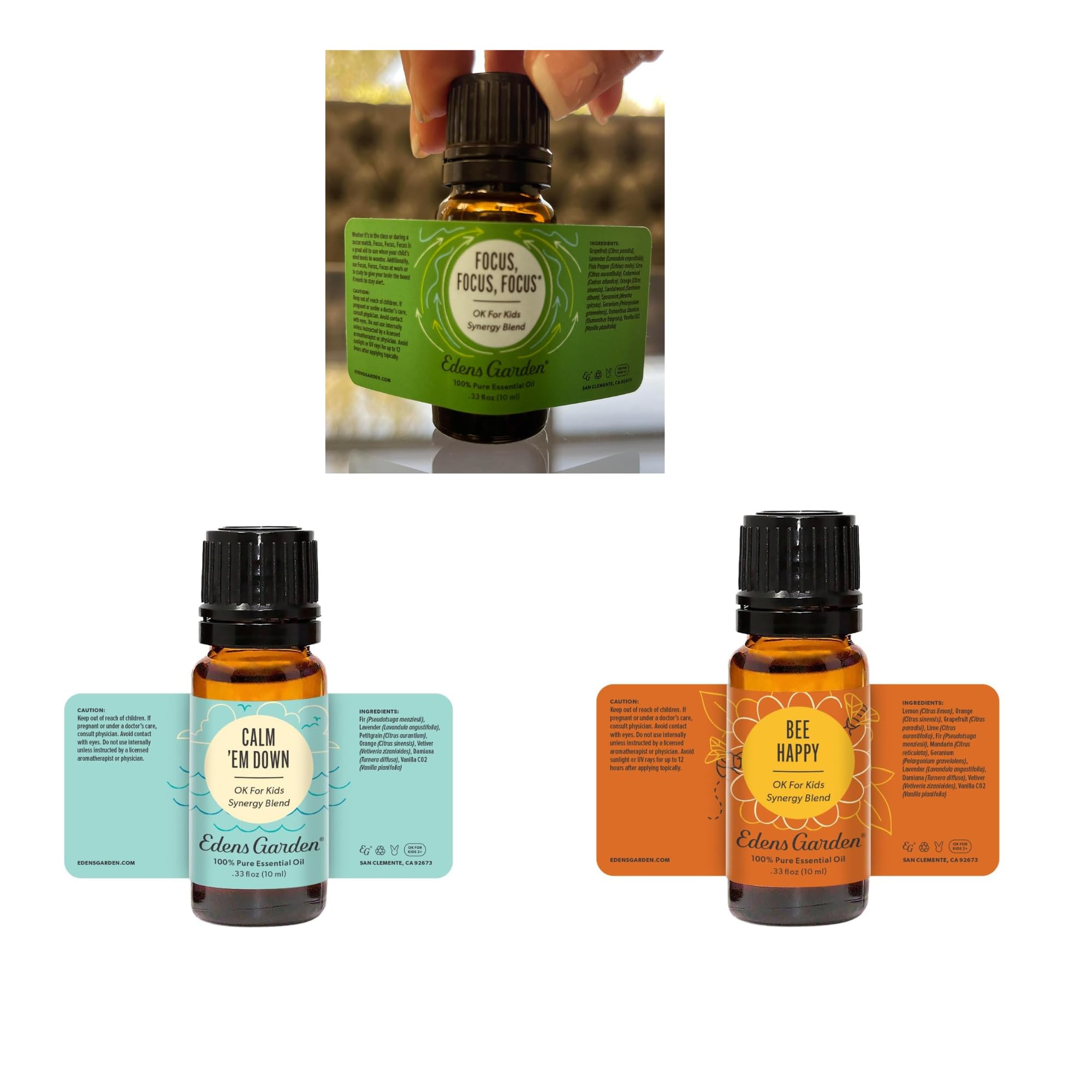 Edens Garden OK para Niños Set, aromaterapeutas expertos listos para asesoría en bienestar familiar.