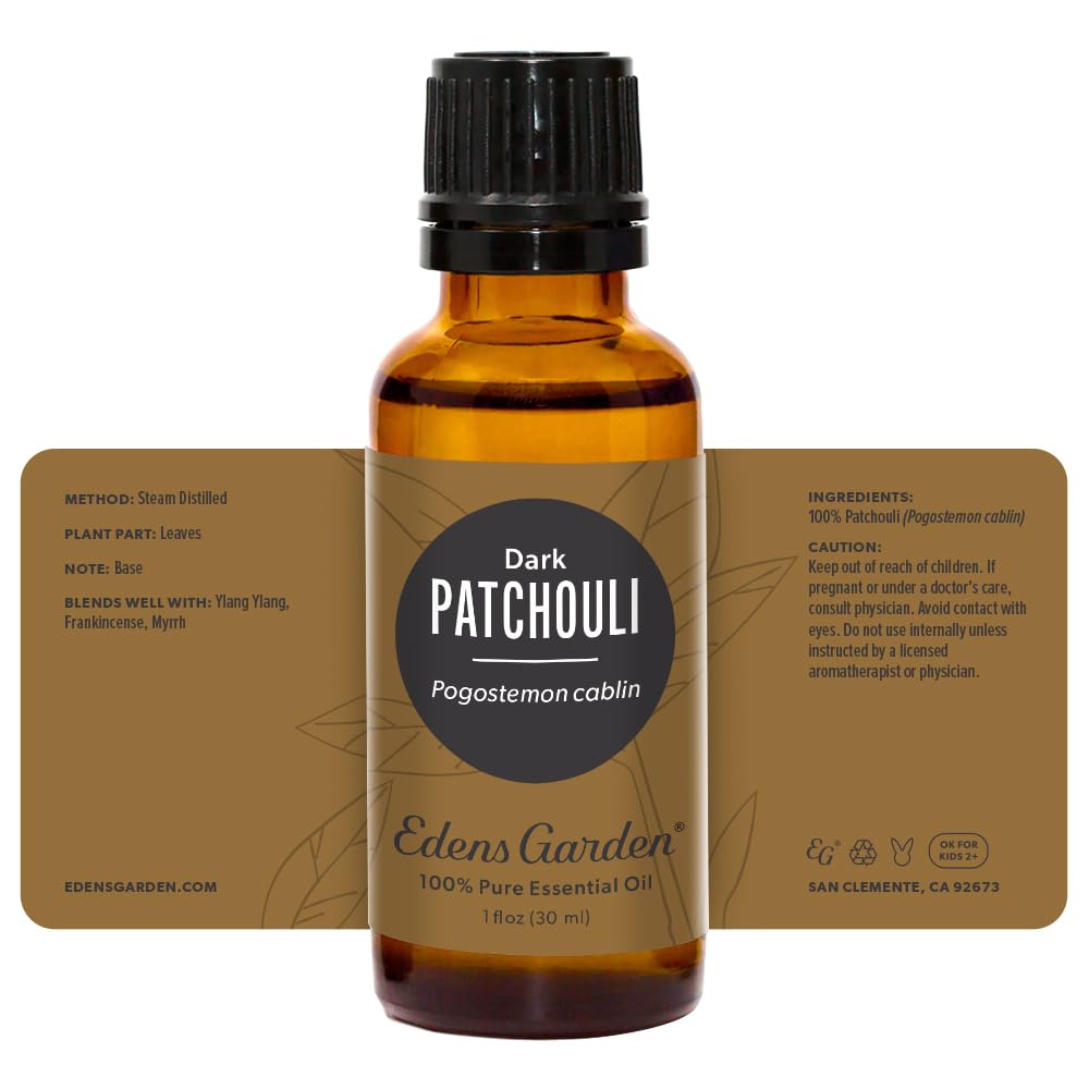 Patchouli Edens Garden, frasco 30ml para momentos de calma